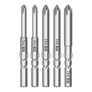 Texi batch head 101 strong magnetic hard hard 4C extended electric screw knife head cross -headed 801 electric batch header
