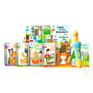 [Exclusive Genuine Oxford Tree Reading Edition] Expanded Self-Puzzling Picture Book L1+-L9 Qiqixue Audio Early Education Books