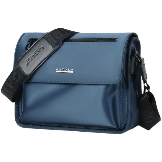 Waterproof Oxford cloth messenger bag Youth men's bag sports shoulder bag small shoulder bag locomotive back package back shipping parallel bag