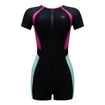 BE Van der An 2025MIX series one-piece swimsuit