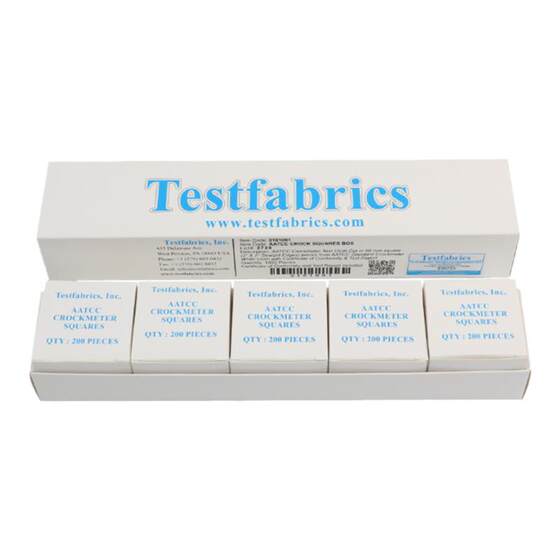 
American standard AATCC standard friction cloth experimental consumables ISO standard test color fastness friction cloth alcohol test cloth