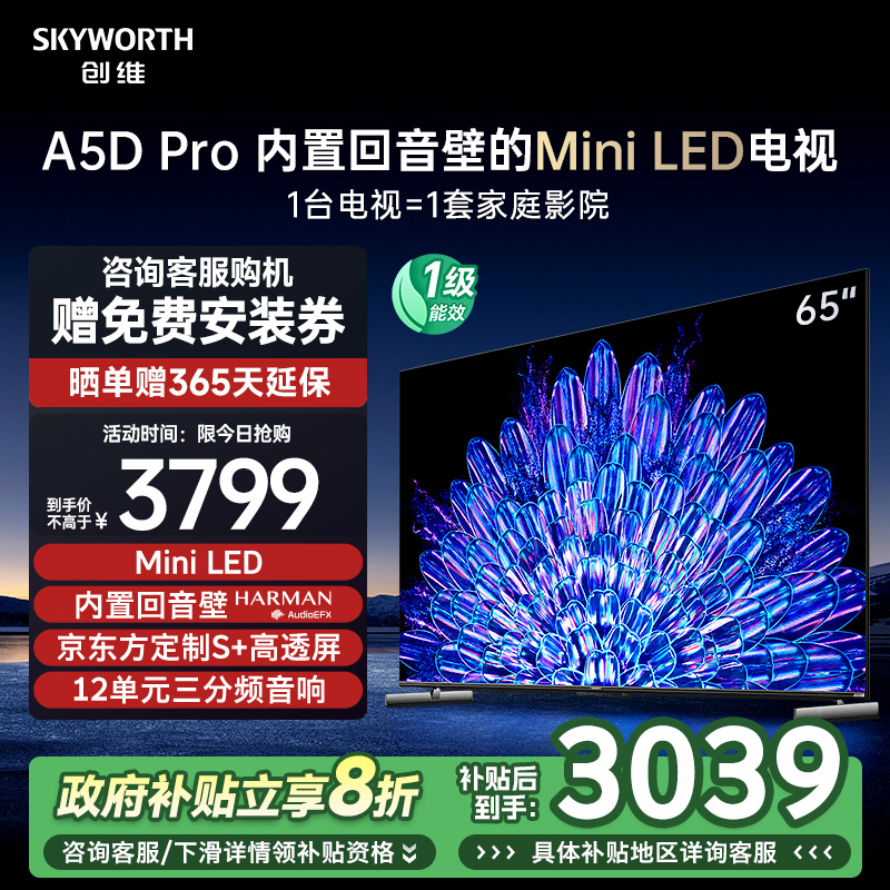 ά65A5D Pro 65ӢMini LEDӻ ҵЧʵ3599Ԫ