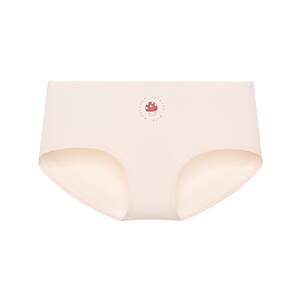 
Sanfu women's low waist without hip clipping underwear, traceless printing, comfortable, breathable and soft half boxer pants 506855