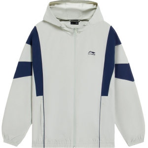 
Li Ning Jacket Men's Spring and Autumn Fashionable Breathable Water-Repellent Hooded Loose Casual Sports Windbreaker AFDS837