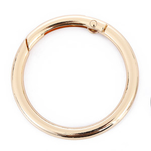
High-quality open ring accessories metal buckle bag shoulder strap cross-buckle spring ring key chain mobile phone hanging ring hook buckle