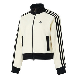 
[Self-operated] Adidas Adidas Jacket Women's Retro Sportswear Fashion Stand Collar Jacket JN0722