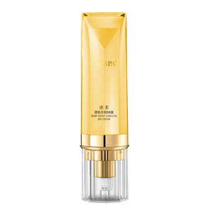 Icespa Ice Pure Baby Skin Flawless BB Cream Does Not Take Off Makeup and Apply Makeup Quickly, Does Not Get Stuck Powder BB Cream Women's Official Authentic Flagship Store