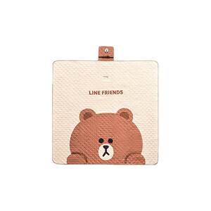 
LINE Brown Bear Picnic Mat Moisture-proof Mat Picnic Blanket Thickened Outdoor Camping Mat Portable Ground Mat Beach Mat