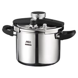 ASD pressure cooker household pressure cooker stainless steel explosion-proof small induction cooker universal thickened three-layer composite steel