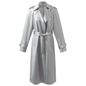 
Straight discount of 30% off Gloria windbreaker women's autumn high-end acetic acid popular long coat jacket