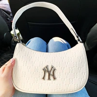 MLB Сумка на одно плечо, брендовая небольшая сумка, расширенная сумка подмышку, премиум класс
