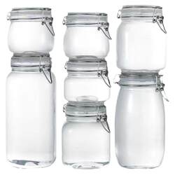 Food-grade glass sealed jars for kimchi storage, closed storage, large hot sauce with lid, special container for honey pickles