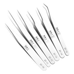 High precision stainless steel tweezers acne clip clamping parts