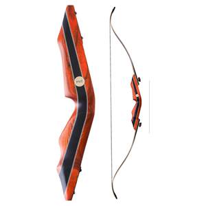 
PMZ Junchi split beauty hunting bow 'Yanqi' laminated oak bow piece outdoor archery recurve bow handmade
