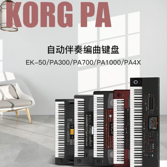 KORG 科音 PA600 PA700 P300 PA1000专业伴奏编曲键盘合成器PA4X