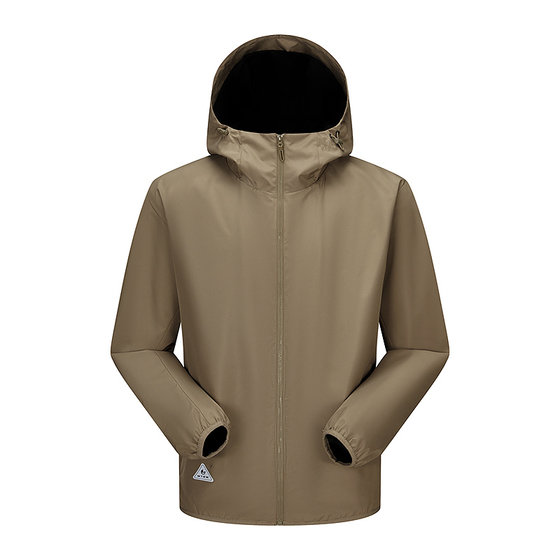 Metersbonwe Unisex Jacket Spring Outdoor New Waterproof Jacket Sports Slim Hooded Top