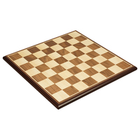 High-End Royal Chess Board - Solid Wood Edging, European Style