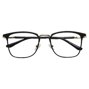 TR90 Frames Framented Glasses Frame Men with lens can be equipped with lens tide men's thick frame myopia glasses personalized glasses shelf anti -allergy
