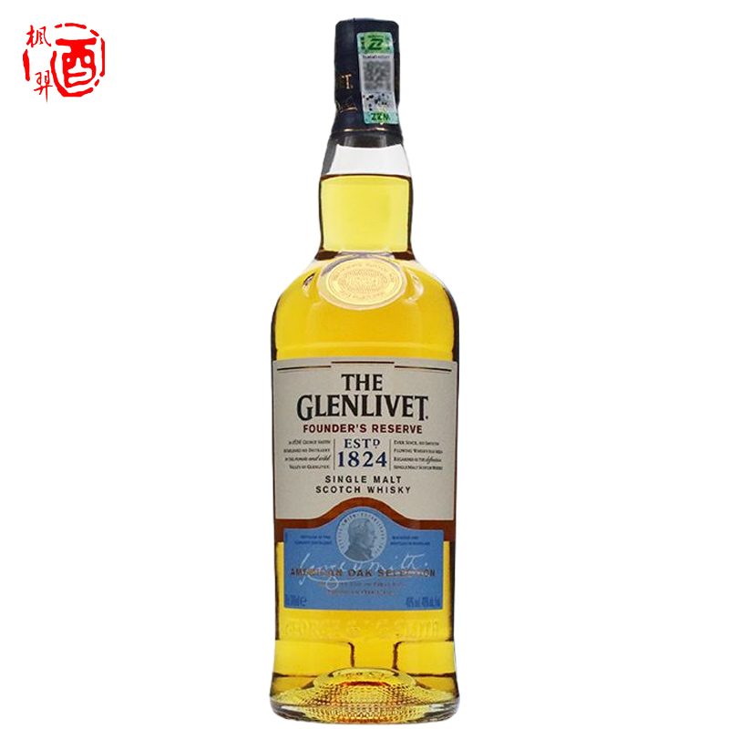 格兰威特Glenlivet创始人甄选单一麦芽苏格兰威士忌 行货1824系列