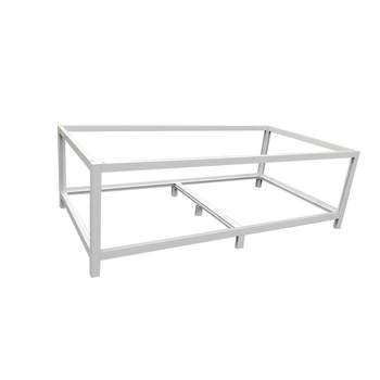 Aluminum alloy tile flower box anti-corrosion and rust