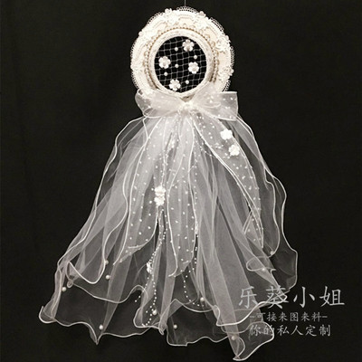 taobao agent Hair accessory, Lolita style, flowered