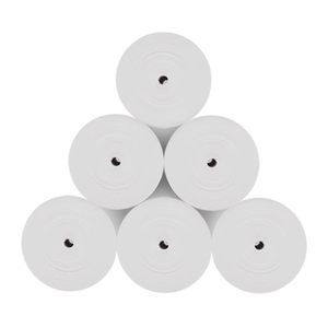 Morning thermal cash register paper 57x50x30 printer paper Meituan takeout 80x80x60x50 supermarket back kitchen restaurant cash register paper roll paper po cash register paper universal small receipt paper without tube core