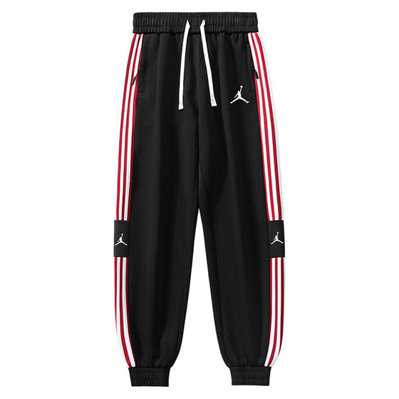 
Outlet 2025 autumn and winter pure cotton sweatpants casual pants for boys and middle school students loose leggings sweatpants for women