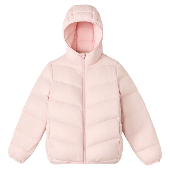 
[Light and Warm 2.0] Disha Children's Clothing Girls' Light Thin Rib Down Jackets Children's Winter New Big Children's Girls' Jackets