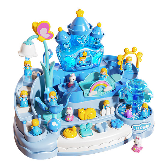 
Extra Large Elsa Elsa Princess Doll 2026 New Hot Toys Adventure Castle Girls New Year 6 Years Old 3 Children