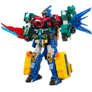 Quantum Team Dinosaur Guardian Glory God Deformation Robot Broken Battle of God Meg Meged Boys Toys
