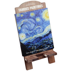 Acrylic classic painting ornament mobile phone holder