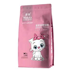 
Meow Dabao Mai Cat Food Young Adult Cat General Deep Sea Fish Weightening Hair Garfield English Short Cat Main Food 2.5kg