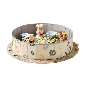 
Children's toy sand pool digging sand set non-toxic indoor cassia imitation porcelain sand baby entertainment ocean ball pool