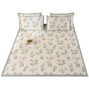 
Class A maternal and infant grade ice silk mat 2025 new summer Tianteng mat 1.5m180cm straw mat household air-conditioned mat