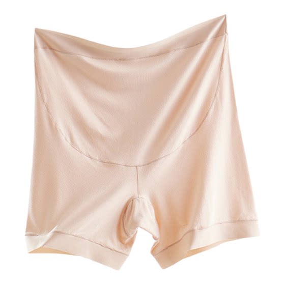 
Soft high-elastic leggings maternity safety pants two-in-one high-waist belly support anti-exposure summer three-quarter pants