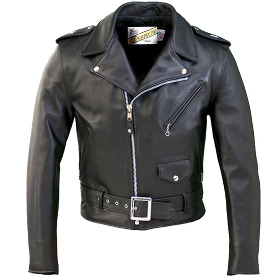 Beauty products SCHOTT NYC 613 Schott Classic Castle Crosswrite Jacket Slim Pacific Skin Pacific Skin
