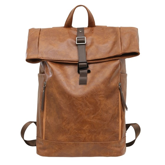 
High-end retro backpack for men's new fashion and versatile fashion brand casual backpack for female students computer travel school bag