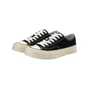 
haonanhuang low-top vulcanized casual sports thick-soled heightened canvas shoes