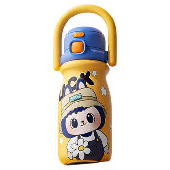 
Children's thermos cup, boy's primary school student's water cup, special straw cup for school, female 2025 new kindergarten kettle