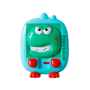 
Cartoon 3D Huarongdao sliding puzzle 3 to 6 years old children's educational toy primary school students logical spatial thinking training