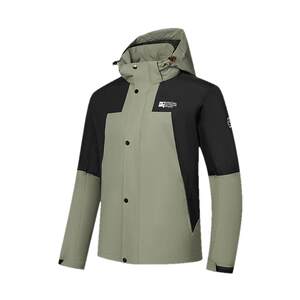 
Jordan Zhongke Detective - Mesh windbreaker mall same style 2026 spring new men's water repellent removable hood woven