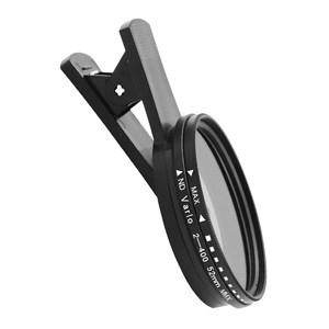 
Blue Zuixiong 67mm large-diameter ND adjustable light reduction mirror HD live photography portrait landscape mobile phone lens ND2-400 suitable for Huawei Apple Android ND32 sunglasses 52mm professional shooting