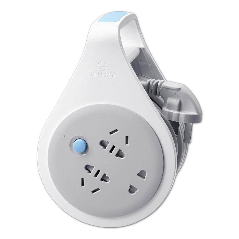 Bull 3-Socket Power Strip - 5m Long Cord, Anti-Leakage Plug