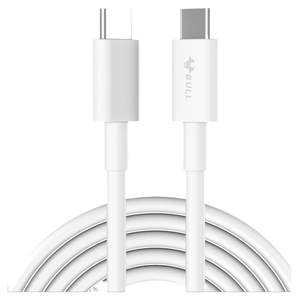 Bull dual Typec data cable double head 100W fast charging cable 5A suitable for Apple 15IPHONE Huawei vivo Xiaomi mobile phone iPad notebook computer car flash charging cable