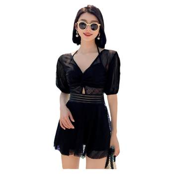 Women's 2023 new large-size hot spring bathing suit