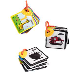 
Black and white card baby early education card baby 0 to 3 months old newborn color card visual excitement toys