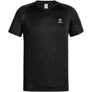 Explore outdoor sports, quick drying short sleeved T-shirt for men and women, breathable base for summer, loose running, fitness, quick drying top