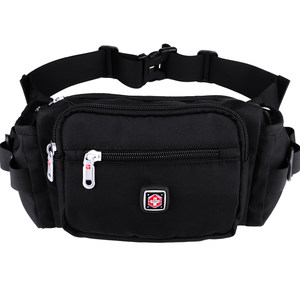 
Swiss Army Knife New Waist Bag Men's Multi-Function Large Capacity Sports Cash Bag Outdoor Travel Large Waist Bag