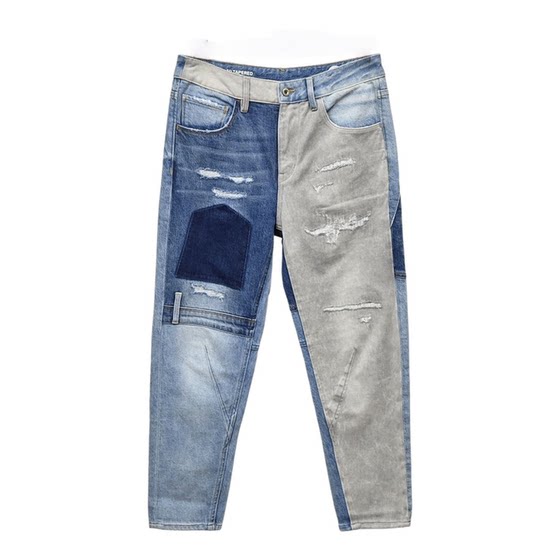 
ABLE JEANS men's and women's jeans tapered pants deconstructed trend autumn and winter casual pants retro Chinese imagination