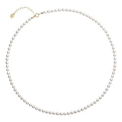 Italian Luetamoy Gentle Temperament~freshwater Pearl Necklace Women's Light Luxury Clavicle Chain